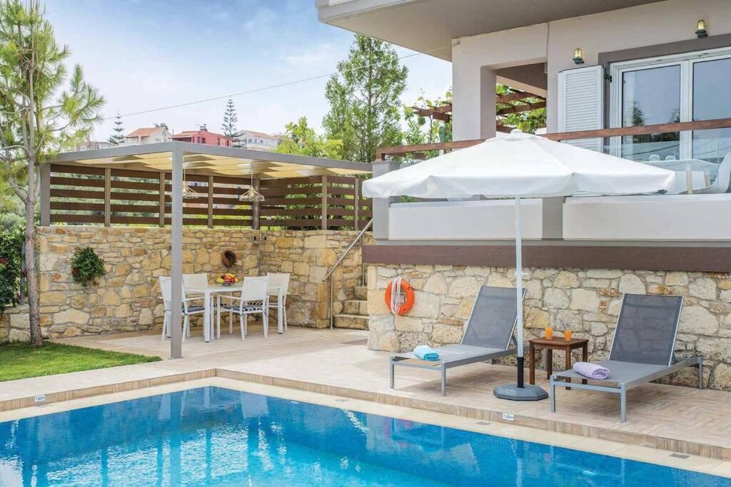 Villa Anastasia Chania Daratsos Eksteriør billede
